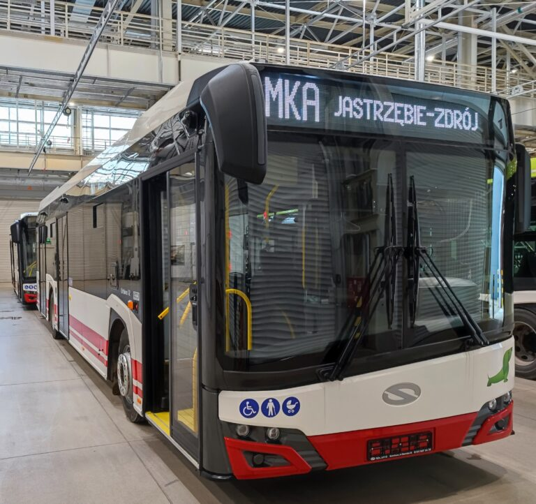 Nowe autobusy do obsługi komunikacji miejskiej w Jastrzębiu-Zdroju